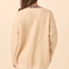 Josephine Tan Knit Cardigan - Image 6