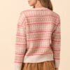 Keira Geo Print Neutral Sweater - Image 7