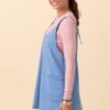 Hazel Denim Mini Dress - Image 5