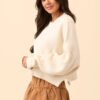 Beatrice Ivory Long Sleeve Sweater - Image 4