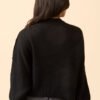 Beatrice Black Long Sleeve Sweater - Image 4