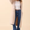 Laken Herringbone Sweater Coat - Image 4