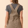 Zoey Cheetah Print Overall Mini Dress - Image 4