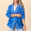 Annalise Blue Cardigan - Image 3