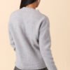 Montana Horse Motif Grey Knit Pullover Sweater - Image 7