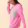 Hocus Pocus Pink And Green Crewneck Sweater - Image 6