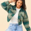 Finley Green Plaid Jacket - Image 3