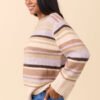 Jeanette Tan Striped Crewneck Sweater - Image 5