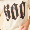 Boo Ivory Graphic Tee SALE - Image 2