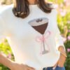 Genevieve Espresso Martini Long Sleeve Crewneck Sweater - Image 2