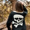 Annabelle Black and White Skull Cardigan - Image 3