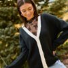 Annabelle Black and White Skull Cardigan - Image 2