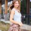 Uptown Cowgirl Denim Vest - Image 3