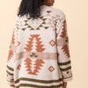 The Elvis Southwestern Print Cozy Cardigan Just Classically Cassidy X Pink Lily - Image 9
