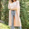 Laken Herringbone Sweater Coat - Image 2
